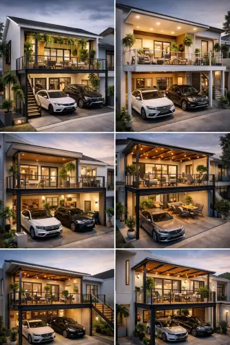Mezannine Teras Rumah Keren di Duri Kosambi